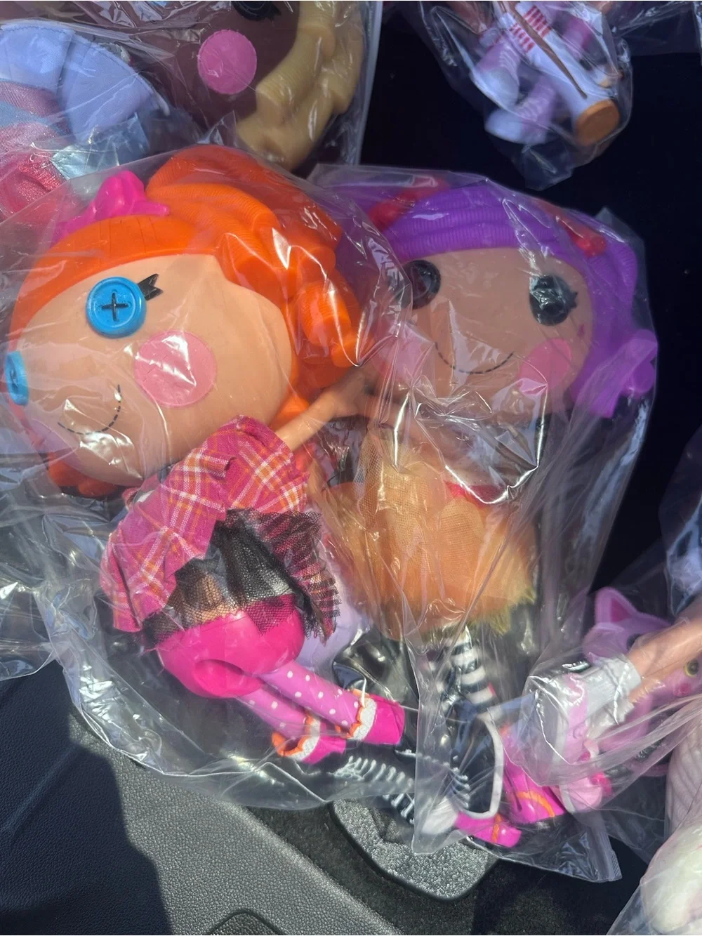 Assorted LalaOopsy Dolls Pack - Pink, Purple, Blue, Brown